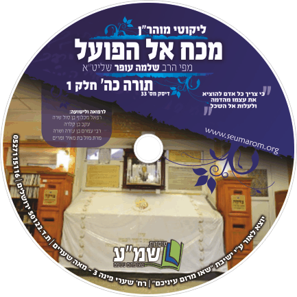 ליקוטי מוהר"ן תורה כה חלק 1